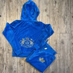 VTG ICONIC Y2K VINTAGE JUICY COUTURE VELOUR TRACKSUIT SET SIZE L